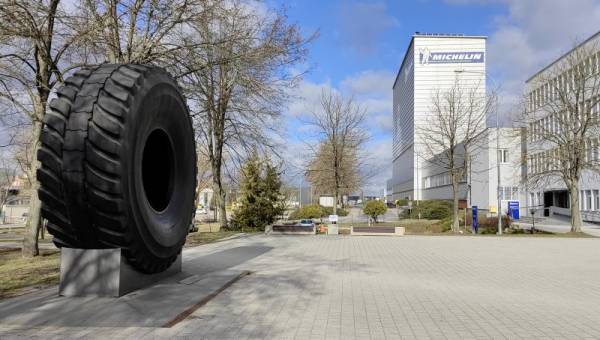 Największa opona świata atrakcją Olsztyna 